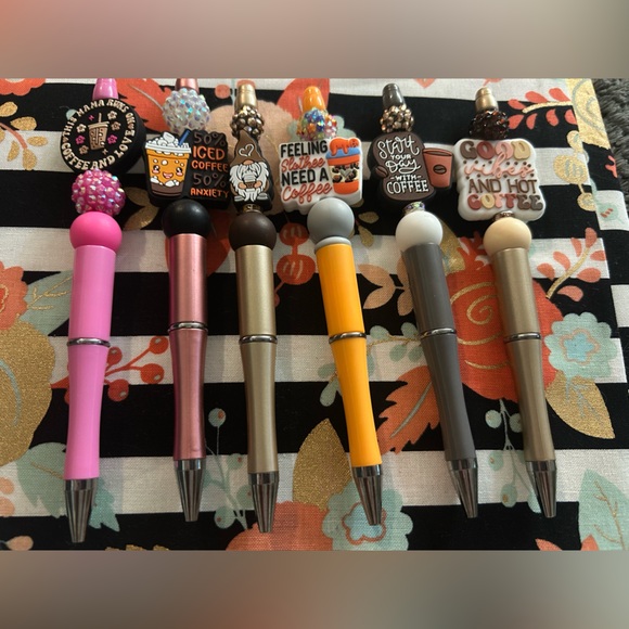 Coffee lovers pens handmade (pick one) - Picture 2 of 6